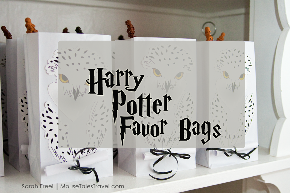 Harry Potter Party Favor Bags  Mouse Tales Travel with Sarah Freel